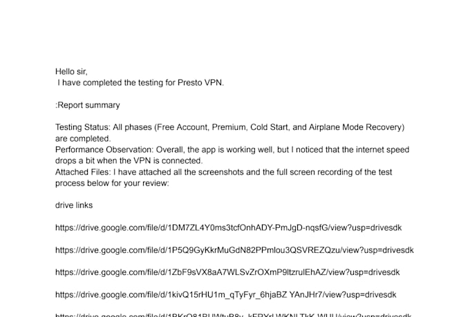 test your mobile app and provide detailed bug reports for android  ios